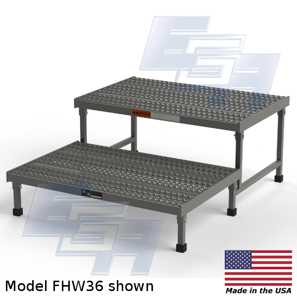 model fhw36 2 step access platform
