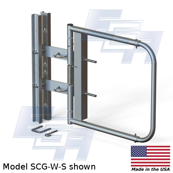 EGA Products industrial swing gate
