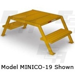 One piece mini crossover MINICO-19 for industrial use