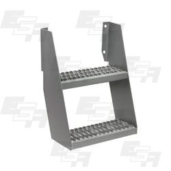Two Step Fixed Wall Mount Ladder Steps by EGA Products